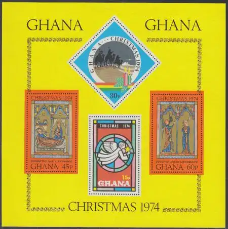 Ghana Mi.Nr. Block 59 Weihnachten 