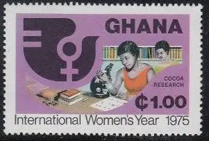 Ghana Mi.Nr. 608 Int. Jahr der Frau, Laborantinnen (1:00)