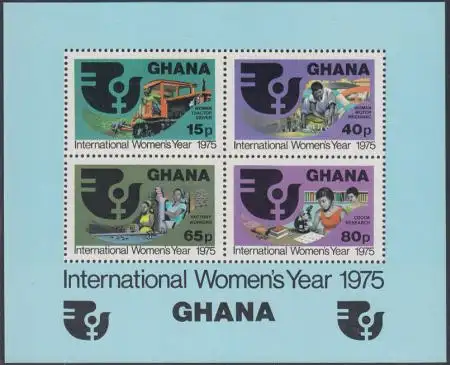 Ghana Mi.Nr. Block 61 Int. Jahr der Frau 