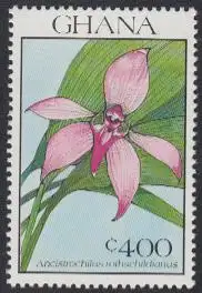 Ghana Mi.Nr. 1445 Orchideen, Ancistrochilus rothschildianus (400)