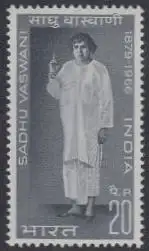 Indien Mi.Nr. 490 90.Geb. Sadhu Vaswani, Schriftsteller (20)