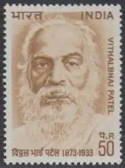 Indien Mi.Nr. 576 100.Geb.Vithaelbhai Patel (50)