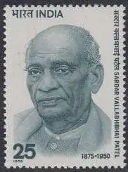 Indien Mi.Nr. 656 100.Geb.Sardar Vallabhbhai Patel (25)