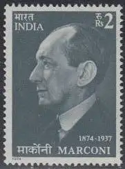 Indien Mi.Nr. 615 100.Geb.Guglielmo Marconi, Physiker, Nobelpreis (2)