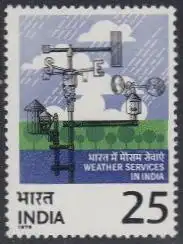 Indien Mi.Nr. 662 100Jahre Meteorologischer Dienst, Apparate (25)