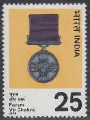 Indien Mi.Nr. 685 Gedenken an Param Vir Chakra, Medaille (25)