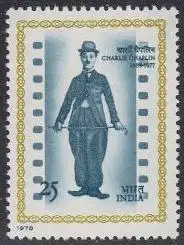 Indien Mi.Nr. 760 1.Todestag Charlie Chaplin (25)