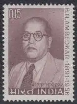 Indien Mi.Nr. 409 75.Geb. B.R.Ambedkar, Politiker (0,15)