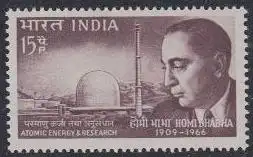 Indien Mi.Nr. 414 Homi Jehangir Bhabha, Physiker; Kernforschungszentrum (15)