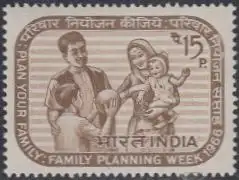 Indien Mi.Nr. 419 Familienplanung (15)