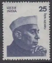 Indien Mi.Nr. 677III Freim. Premierminister Jawaharlal Nehru (25)