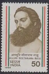 Indien Mi.Nr. 1075 Gesch.d.Unabhängigkeitsbeweg., Sri Alluri Seetarama Raju (50)