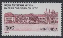 Indien Mi.Nr. 1092 150Jahre christliches College Madras (1,50)