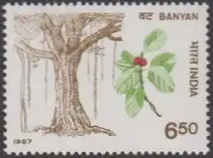 Indien MiNr. 1125 Bäume, Banyan (6,50)