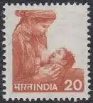 Indien Mi.Nr. 862A Freim. Landwirtschaft, Mutter mit Kind (20)