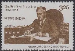 Indien Mi.Nr. 941 100.Geb.Franklin D. Roosevelt, USA-Präsident (3,25)