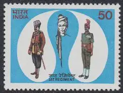 Indien Mi.Nr. 943 JAT-Regiment, Uniformen, Regimentsabzeichen (50)