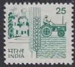 Indien Mi.Nr. 1028 Freim. Landwirtschaft, Traktor (25)