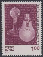 Indien Mi.Nr. 800 100Jahre elektrische Glühlampen (1,00)