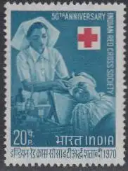 Indien Mi.Nr. 511 50Jahre Ind.Rotes Kreuz, Krankenschwester (20)