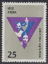 Indien Mi.Nr. 630 100Jahre Christl.Verein junger Frauen YWCA (25)