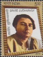 Indien Mi.Nr. 2703 Sahir Ludhianvi, Dichter (5.00)