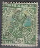 Indien Mi.Nr. 76 Freim. König Georg V (1/2)