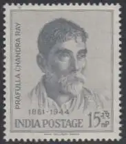 Indien Mi.Nr. 327 100.Geb. Prafulla Chandra Roy, Chemiker (15)