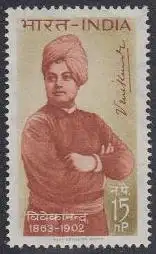 Indien Mi.Nr. 350 100.Geb. Swami Vivekananda, Philosoph (15)