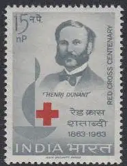 Indien Mi.Nr. 353 100Jahre Rotes Kreuz, Henri Dunant (15)