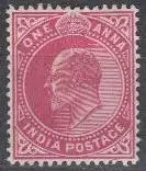 Indien Mi.Nr. 57 Freim. König Edward VII (1)