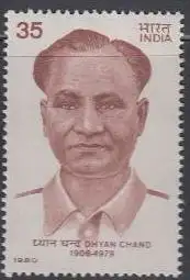 Indien Mi.Nr. 849 Dhyan Chand, Hockeyspieler (35)