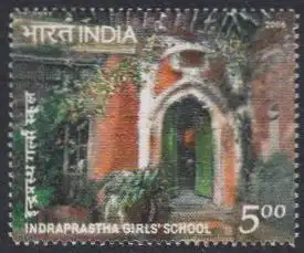 Indien Mi.Nr. 2146 100Jahre Indraprastha-Mädchenschule Delhi (5,00)