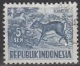 Indonesien Mi.Nr. 171 Freim. Einheimische Tiere, Kantschil (5)