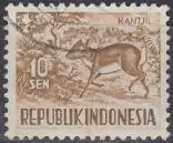 Indonesien Mi.Nr. 172 Freim. Einheimische Tiere, Kantschil (10)