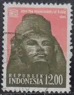 Indonesien Mi.Nr. 441 UNESCO Schutz nubischer Denkmäler, Ramses II (12)