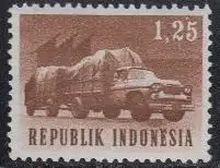 Indonesien Mi.Nr. 435 Freim.Transport + Verkehr, Lastwagen (1,25)