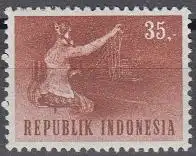 Indonesien Mi.Nr. 449 Freim.Transport + Verkehr, Fernsprechvermittlung (35)