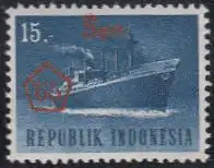 Indonesien Mi.Nr. 514 Freim.Transport + Verkehr, Passagierschiff (15)