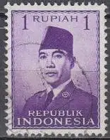 Indonesien Mi.Nr. 82 Freim. Präsident Sukarno (1)