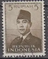 Indonesien Mi.Nr. 86 Freim. Präsident Sukarno (5)