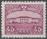 Indonesien Mi.Nr. 103 Freimarken: Hauptpostamt Bandung (45)