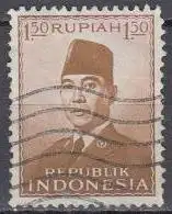 Indonesien Mi.Nr. 111 Freim. Präsident Sukarno (1,50)