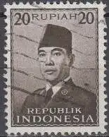 Indonesien Mi.Nr. 115 Freim. Präsident Sukarno (20)