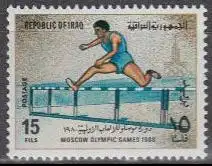 Irak Mi.Nr. 1048 Olympische Sommerspiele Moskau, Hürdenlauf (15)