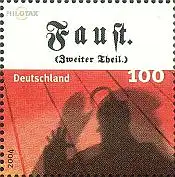 D,Bund Mi.Nr. 2392 Klassisches Theater, Faust II (100)