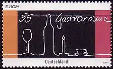 D,Bund Mi.Nr. 2457 Europa 05, Gastronomie, Gedeckter Tisch (55)