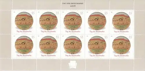 D,Bund Mi.Nr. Klbg.2692 Tag der Briefmarke: Schätze der Philatelie, Eilwagen