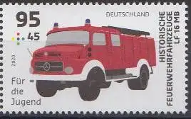 D,Bund MiNr. 3558 Historische Feuerwehrfahrzeuge: Löschgruppenfahrzeug (95-45)