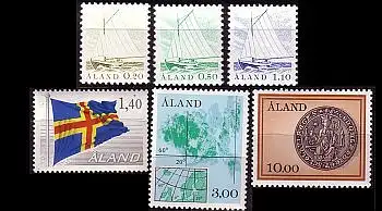 Aland Mi.Nr. 1-6 Freimarken (6 Werte)